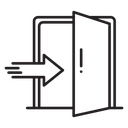 Entrance door icon