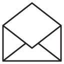 Envelope open icon