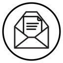 Envelope open icon