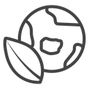 Environment Leaf Globe icon