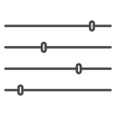 Equalizer Slider Bars icon