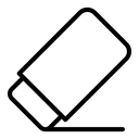 Eraser set icon