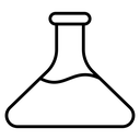 Erlenmeyer Lab Flask icon