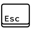 Esc icon