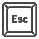 Esc icon