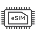 eSIM Chip Card icon