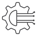 ETL Black Outline icon