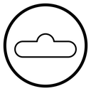 Euro Hook Circle Badge icon