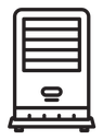 Evaporative Cooler Vector icon