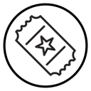 Event ticket icon