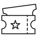 Event ticket icon