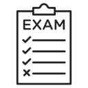 Exam icon
