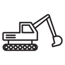 Excavator icon