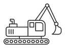 Excavator icon