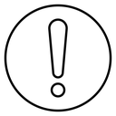 Exclamation interface icon