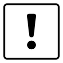 Exclamation interface icon
