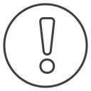 Exclamation interface icon