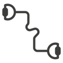 Exercise bands icon