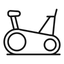 Exercise bike icon