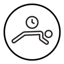 Exercise time icon
