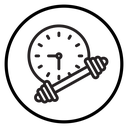 Exercise time icon