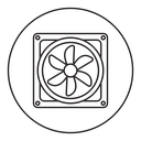 Exhaust fan icon