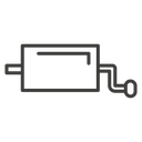 Exhaust pipe icon