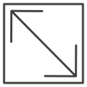Expand (1) icon