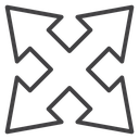 Expand arrows icon