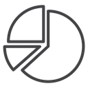 Exploded Pie Chart icon