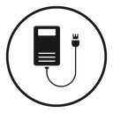 External hard drive icon