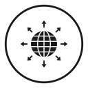 External world icon