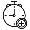 Extra hours icon