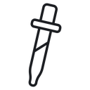 Eye dropper 3 icon