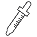 Eye Dropper Diagonal icon