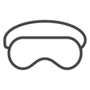 Eye mask 3 icon