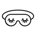 Eye mask icon