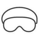 Eye mask 5 icon