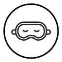 Eye mask icon