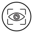 Eye scanner icon