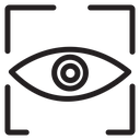 Eye scanner icon