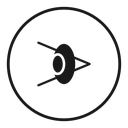 Eye side icon