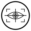 Eye tracking icon