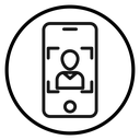 Face detection icon