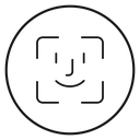 Face id 4 icon