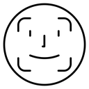 Face id 2 icon