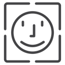 Face ID Smile icon