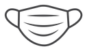 Face mask icon