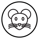 Face of mouse icon