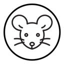 Face of mouse icon